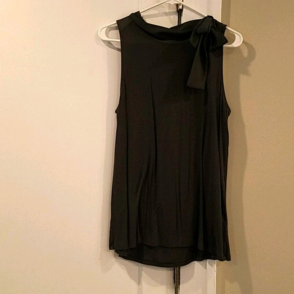 Banana republic silk tie top size large